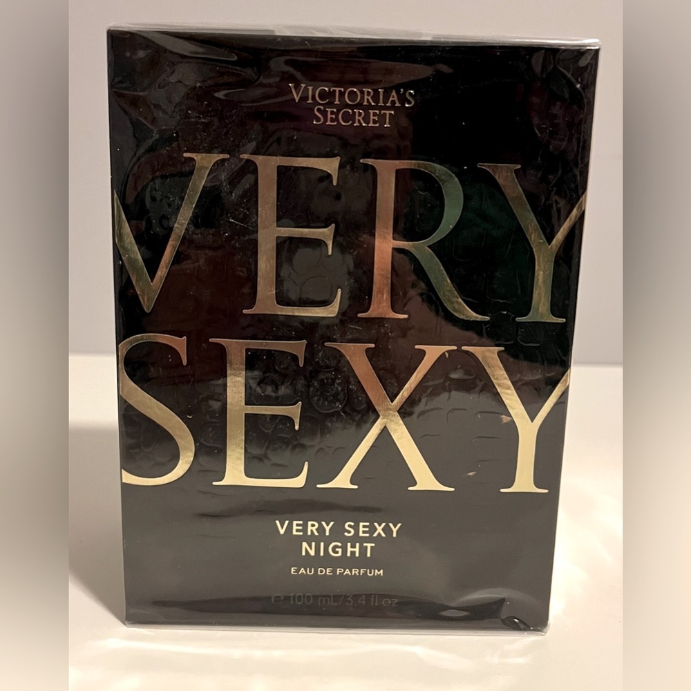 Victoria's Secret Very Sexy Night Perfume 3.4oz- Unopened Box- Plastic Wrapped
